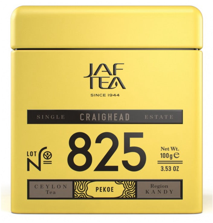 Craighead - Té en hoja - Single Estate - Caja metal 100g.