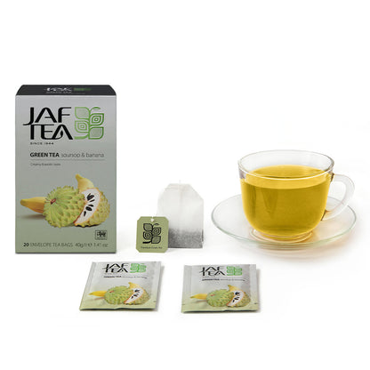 Té verde Chirimoya y Plátano