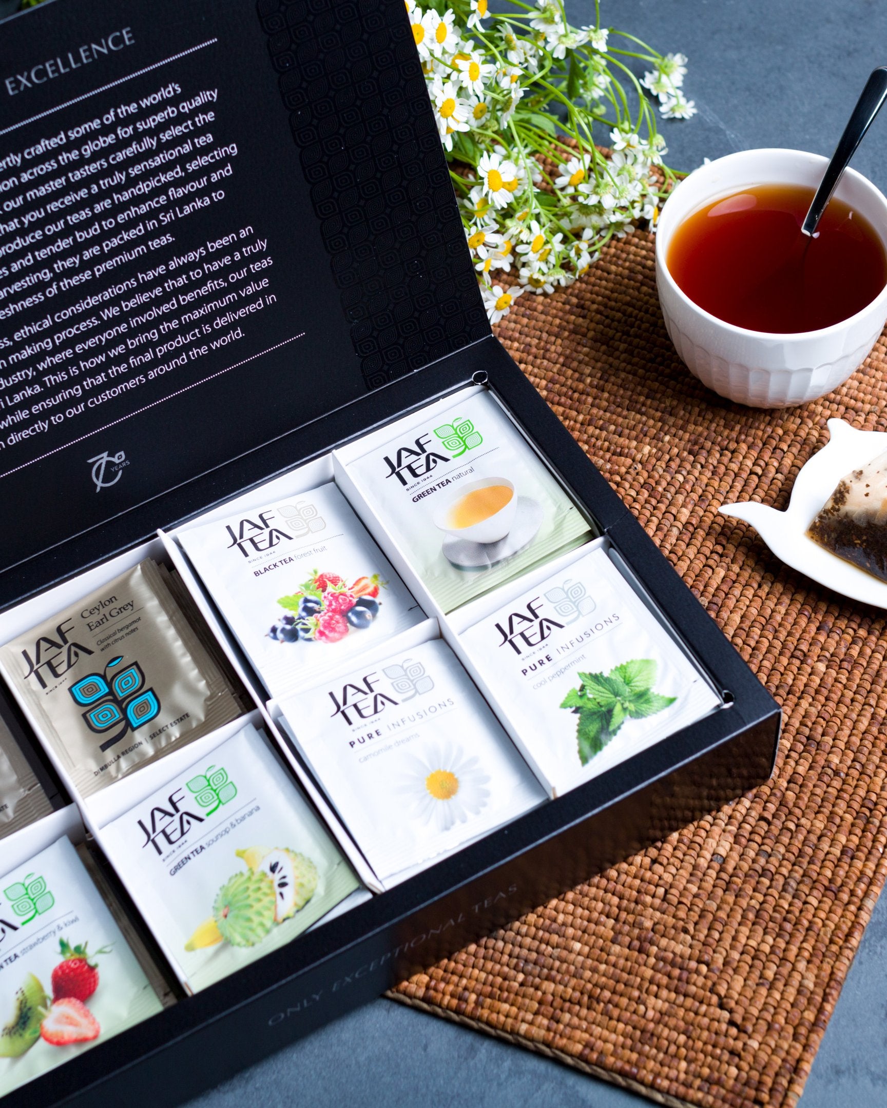 Té negro Durazno – JAFTEACHILE.CL