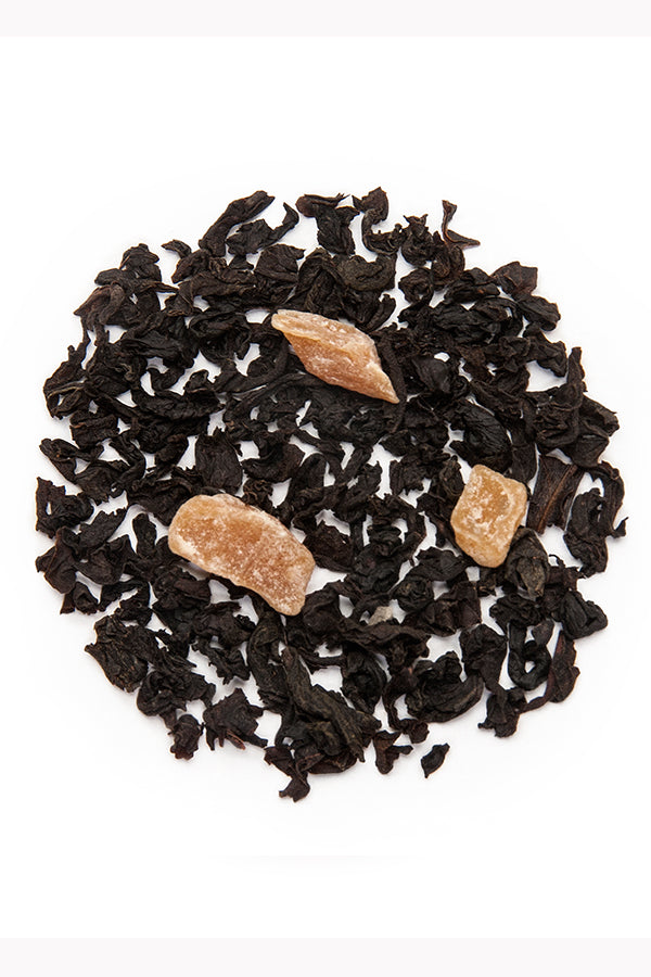 Té negro en hoja - Durazno - Cilindro 100 grs