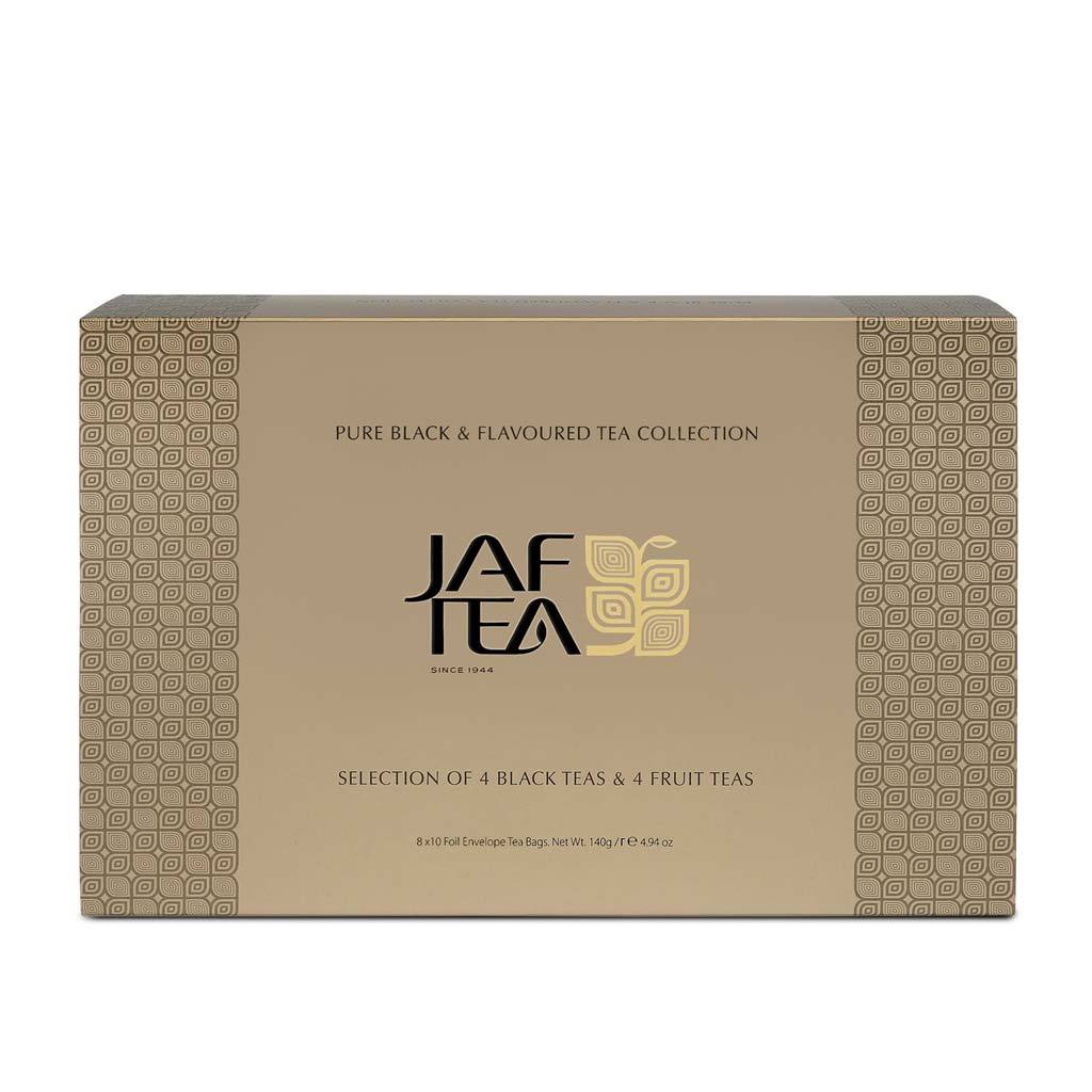 Colección Pure Blacks & Flavored Tea - Negro puro y saborizados - Juego de regalo - 80 bolsas